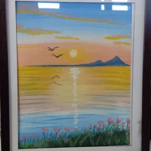 sunset art