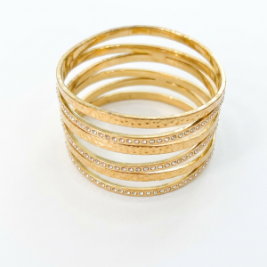 Gold bangles