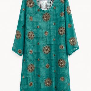 Teal Mosaic 3-Piece Modest Set